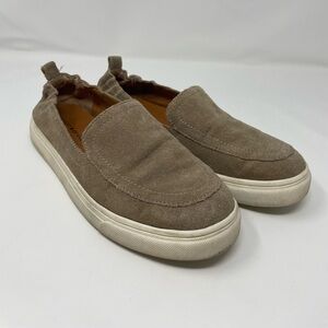 Lucky Brand tan slip on shoes lightly worn
